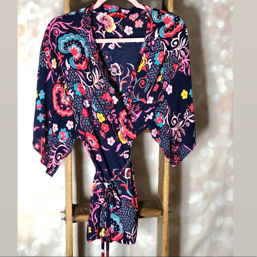 Josie Natori Kimono Top